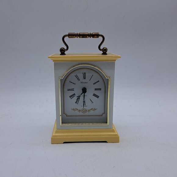 Vintage Minster Mantel Clock -Functional, Made in West Germany - Picture 11 of 11